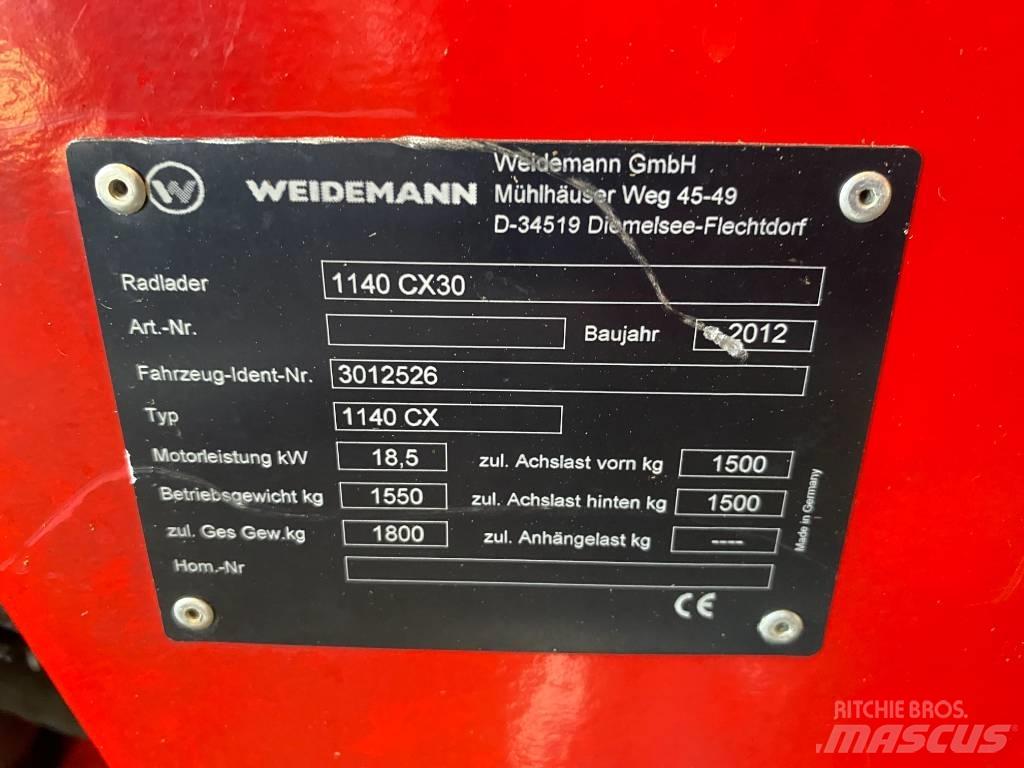 Weidemann 1140 CX30 Carregadora multifunções