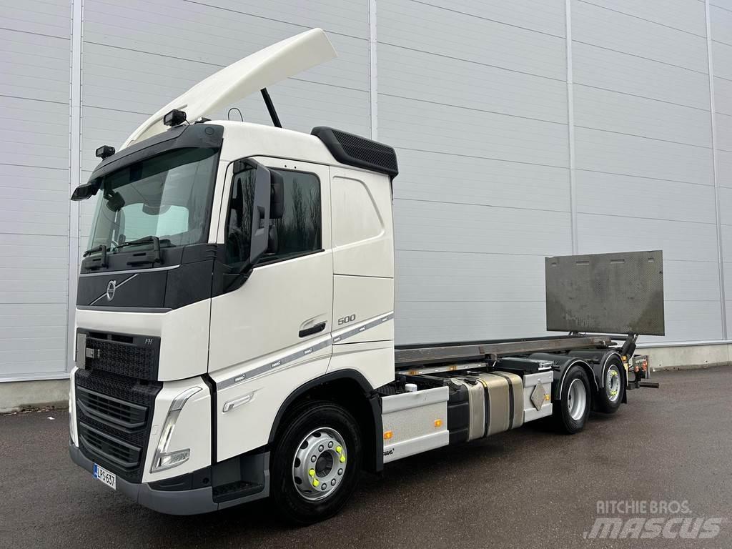 Volvo FH Camiões caixa desmontável com elevador de cabo
