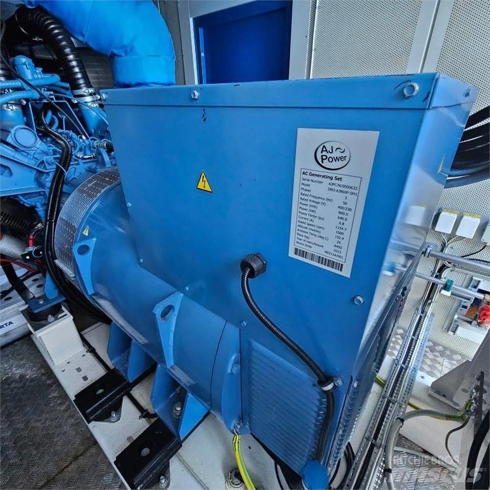 MTU 800 KVA Geradores Diesel