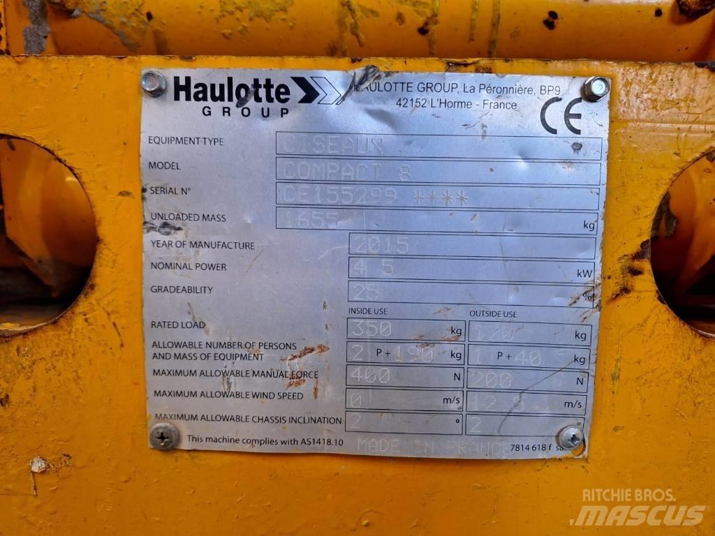 Haulotte Compact 8 Elevadores de tesoura