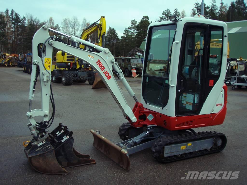 Takeuchi TB 216 Miniescavadeiras