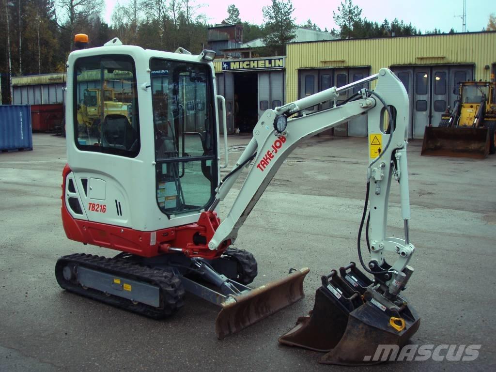 Takeuchi TB 216 Miniescavadeiras