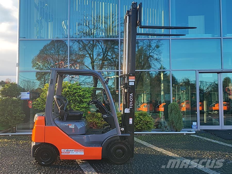 Toyota 02-8FDF15 Empilhadores Diesel