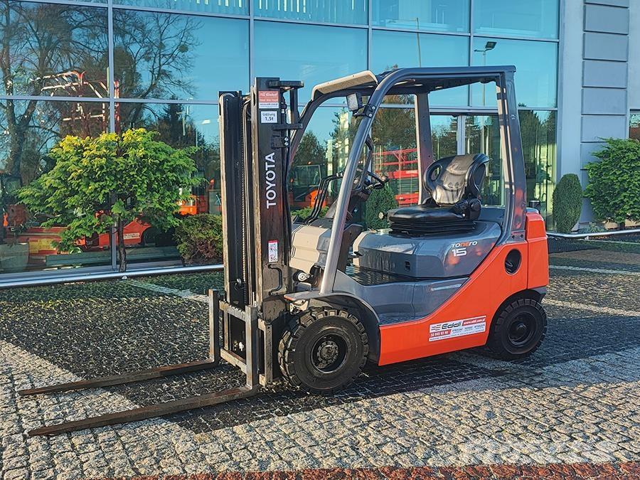 Toyota 02-8FDF15 Empilhadores Diesel