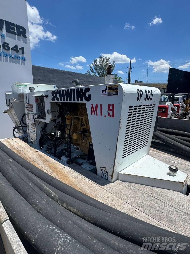 Schwing sp305 Bombas de betonagem