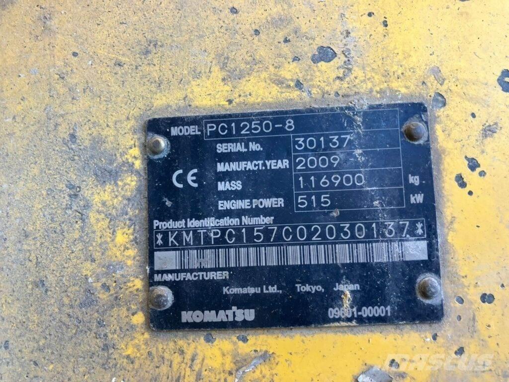 Komatsu PC1250-8 Escavadeiras de esteiras