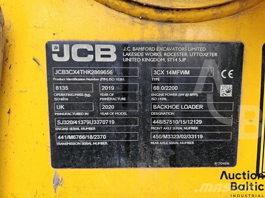 JCB 3 CX Retroescavadeiras
