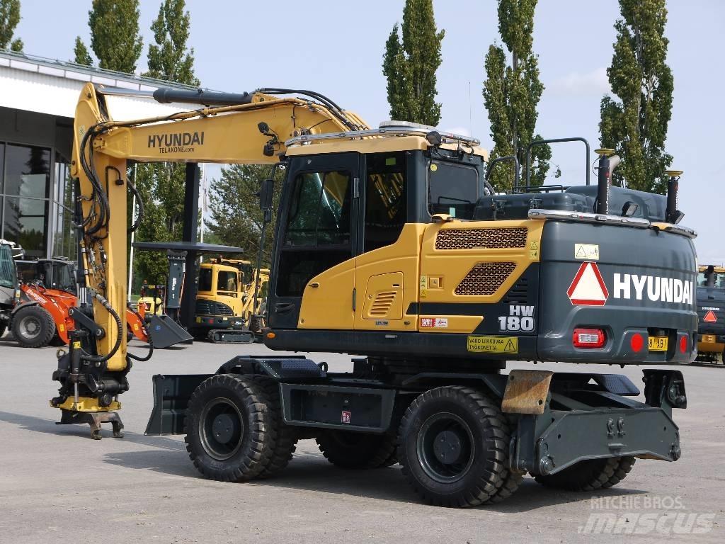 Hyundai HW 180 Escavadoras de rodas