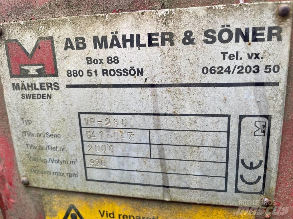 Mählers VP-280 Alisador de neve