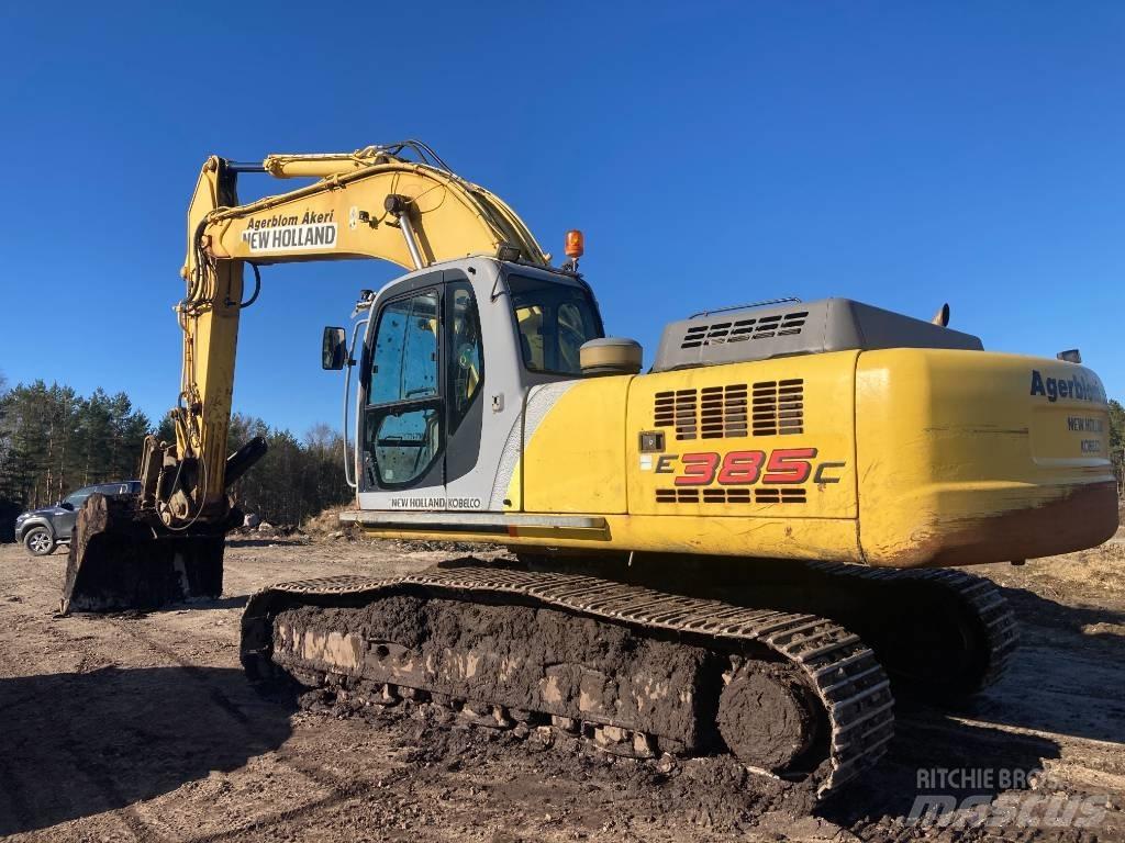 New Holland E 385 Escavadeiras de esteiras