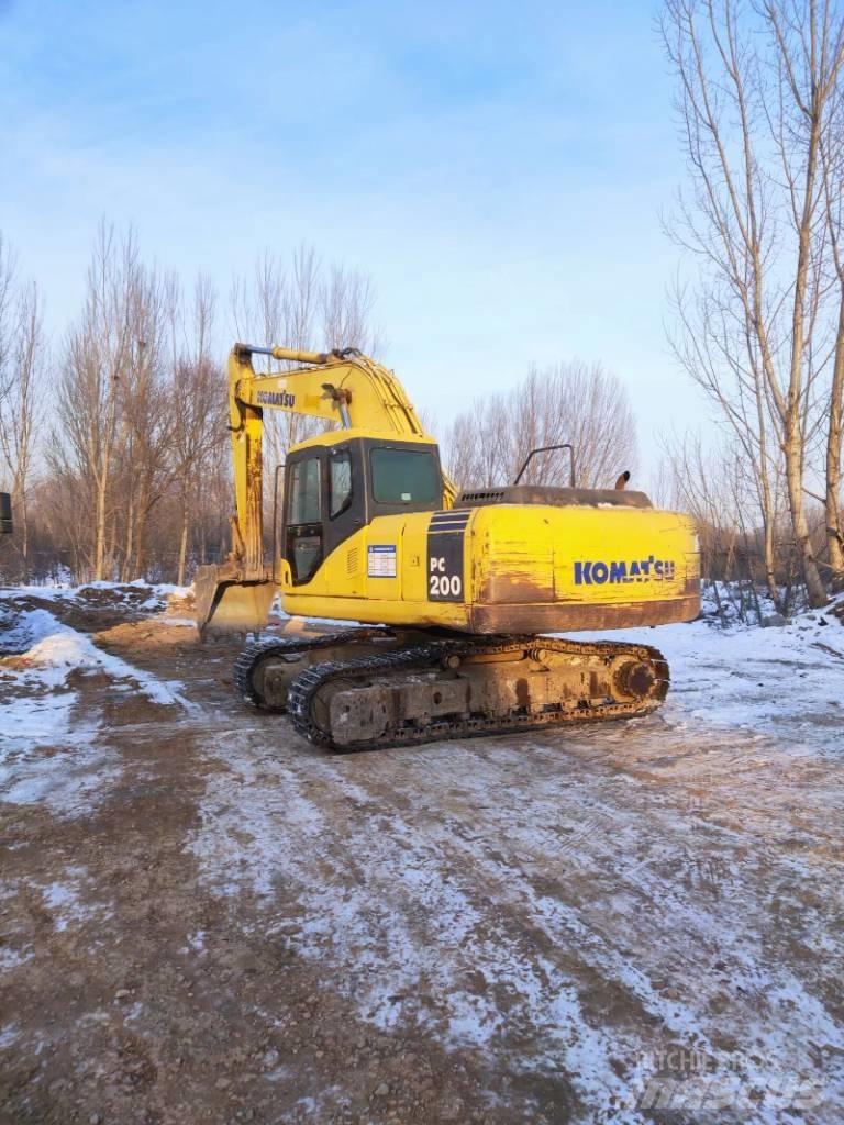 Komatsu pc200-7 Escavadeiras de esteiras