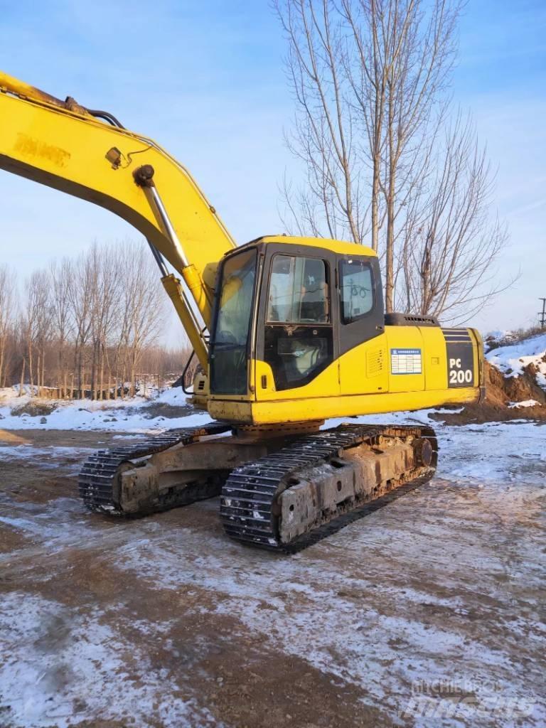 Komatsu pc200-7 Escavadeiras de esteiras