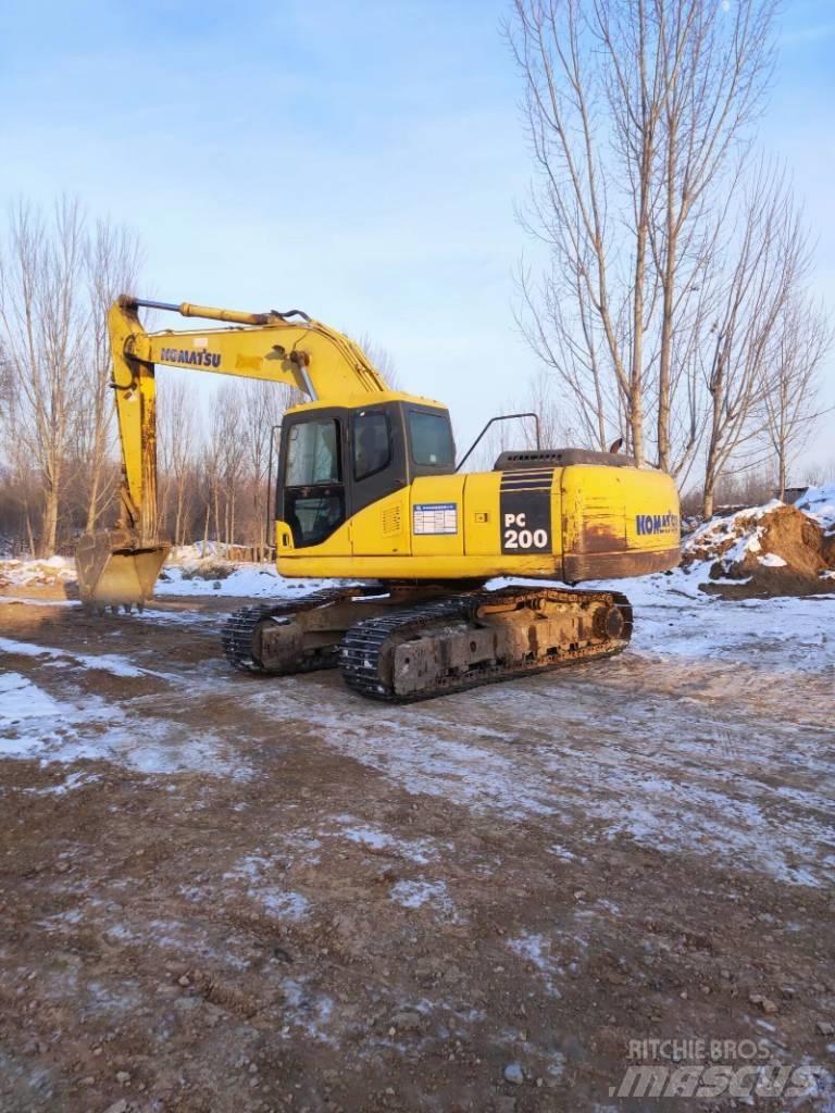 Komatsu pc200-7 Escavadeiras de esteiras