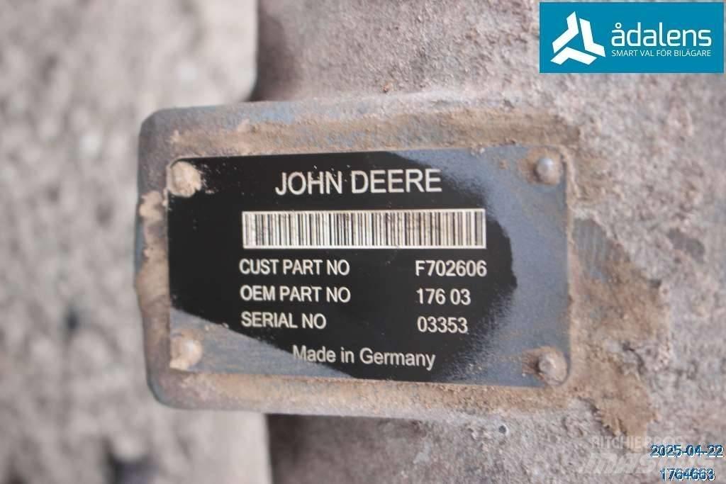 John Deere 1510 Chassis e suspensões