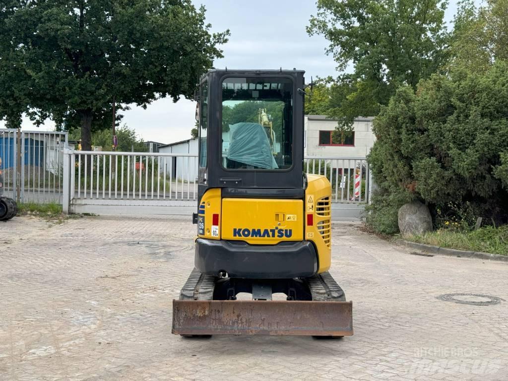 Komatsu PC26MR-3 Miniescavadeiras