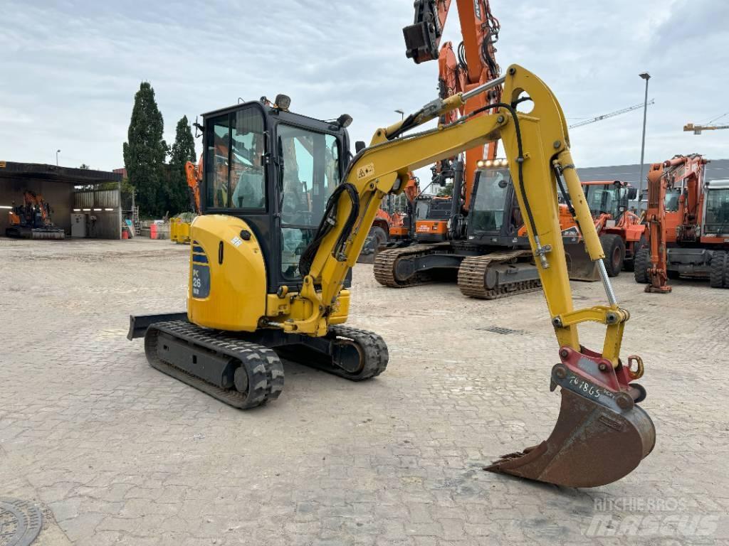 Komatsu PC26MR-3 Miniescavadeiras