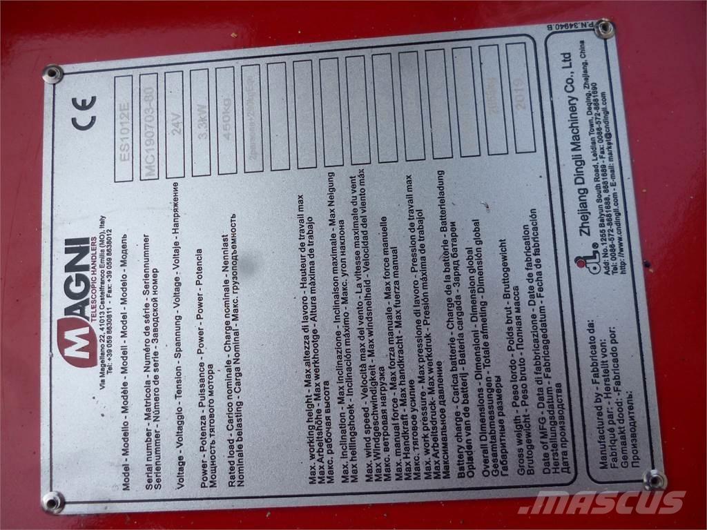  ES1012E Elevadores de tesoura