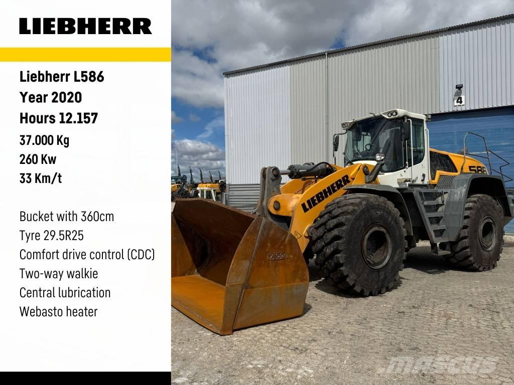 Liebherr L586 Carregadeiras de rodas