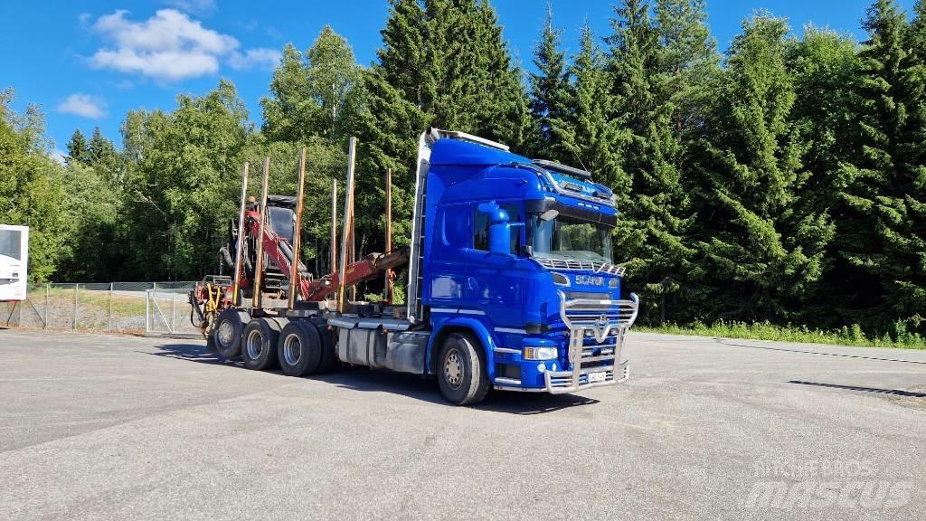Scania R730 8x4*4 Caminhões de transporte de troncos