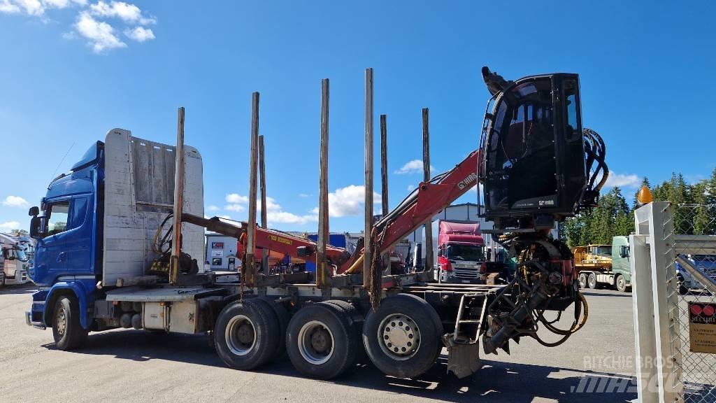 Scania R730 8x4*4 Caminhões de transporte de troncos
