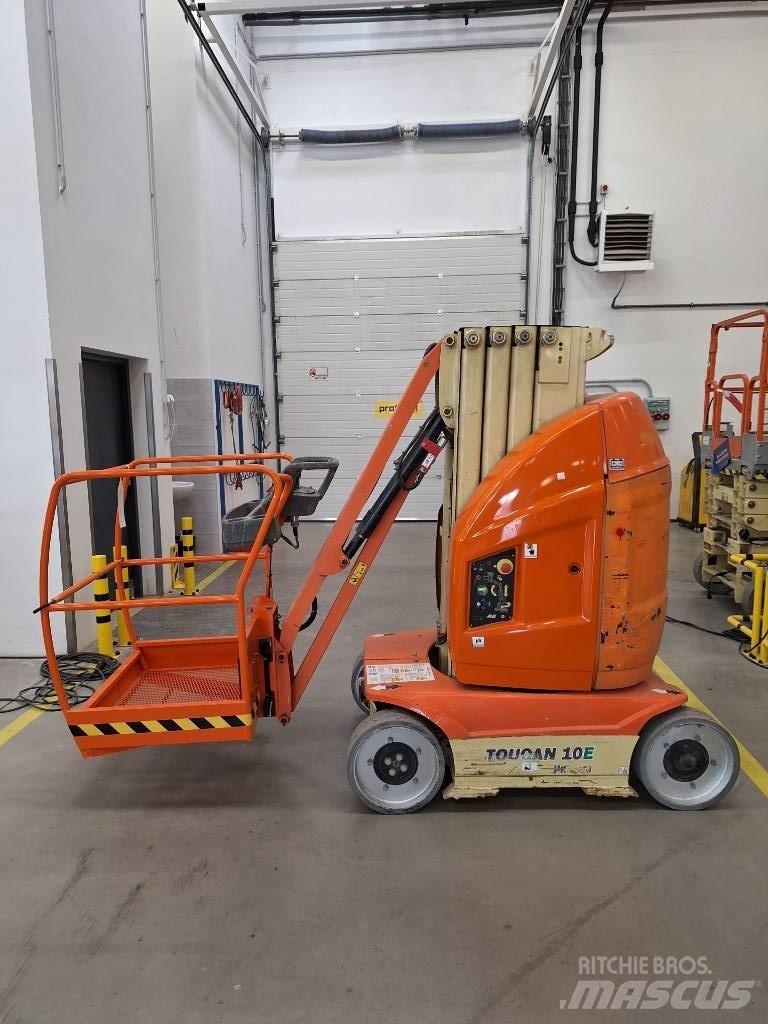 JLG Toucan 10 E Plataformas de Mastro Vertical