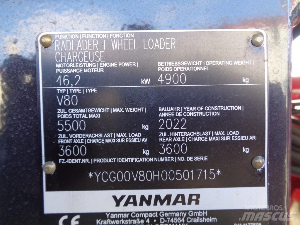 Yanmar V80 Carregadeiras de rodas