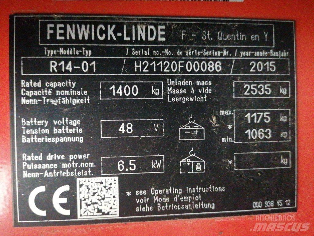 Linde R14-01 Empilhadores Elevadores