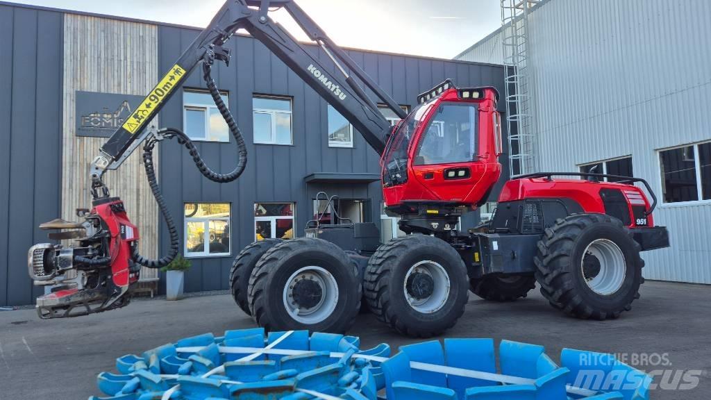 Komatsu 951 Processadores florestais