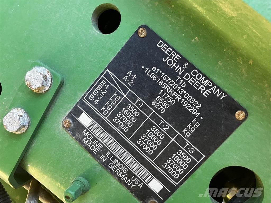 John Deere 6R 185 Tratores Agrícolas usados