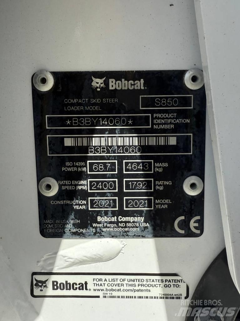 Bobcat S 850 Minicarregadeiras
