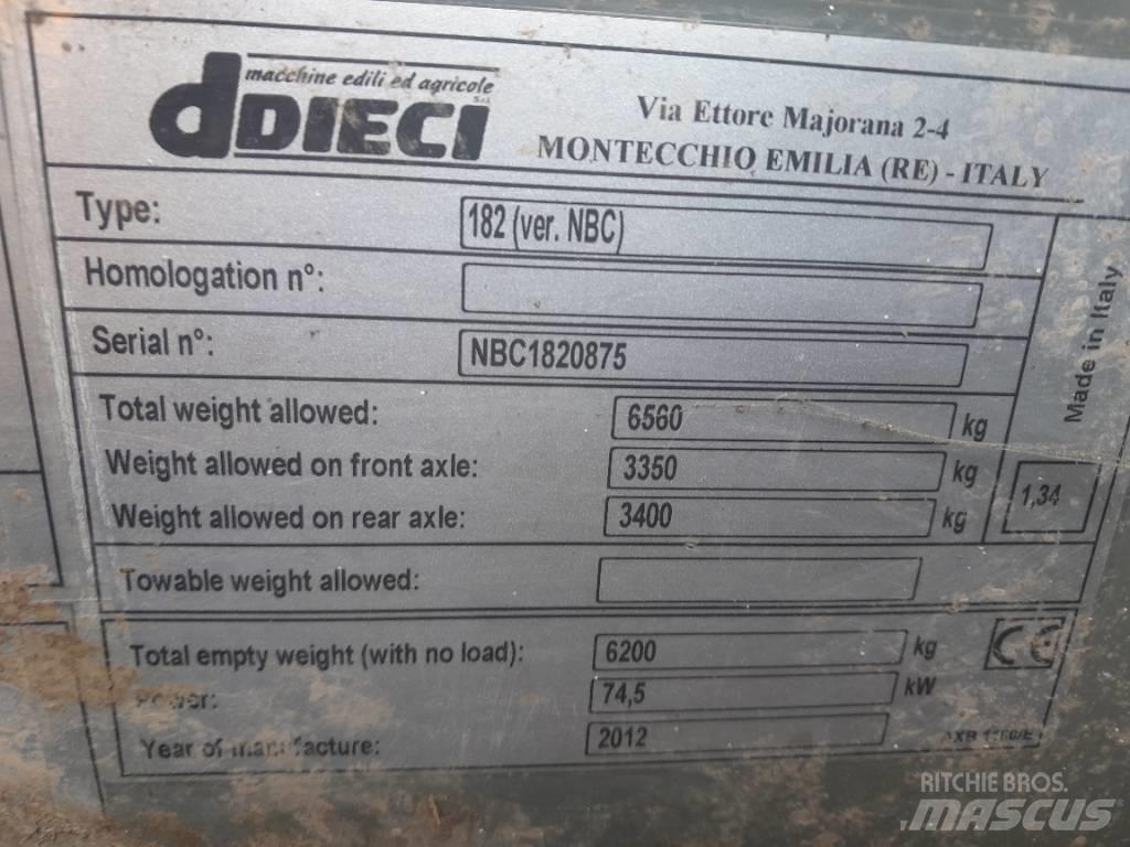 Dieci 26.6 Telescópicas para Agricultura