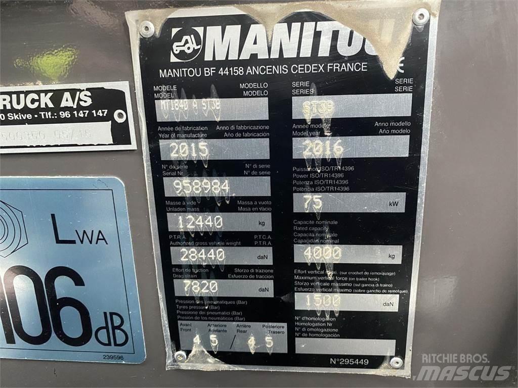 Manitou MT1840A Manipulador telescópico