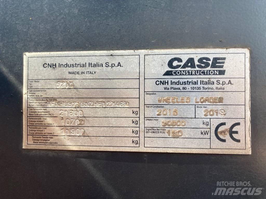 CASE 921G Carregadeiras de rodas