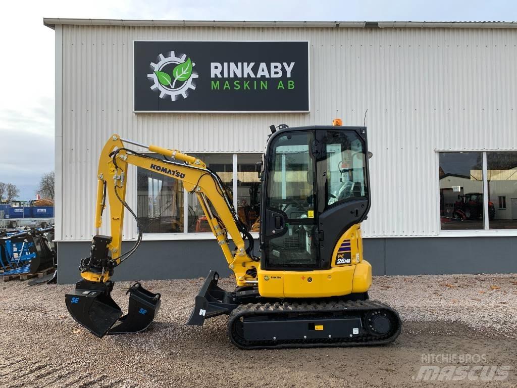 Komatsu PC26 MR-5 Miniescavadeiras