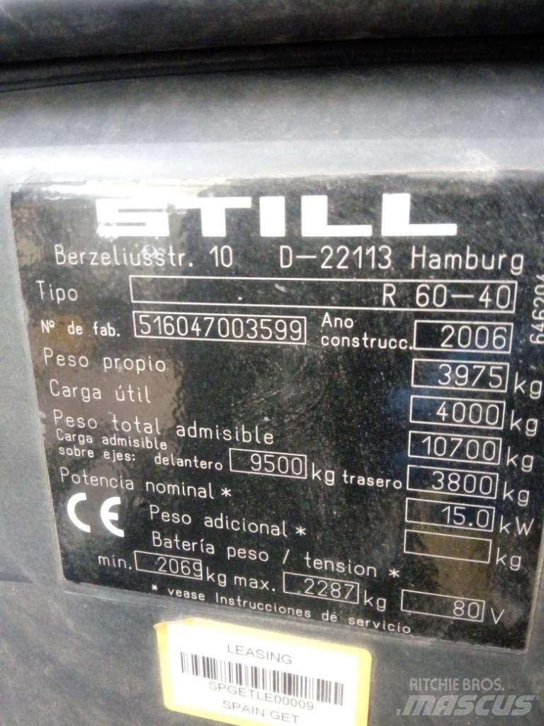 Still R 60-40 Empilhadores eléctricos