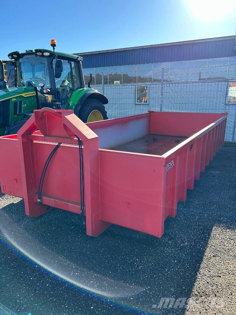 Bigab 242 SCHAKTFLAK Reboques Porta Contentores