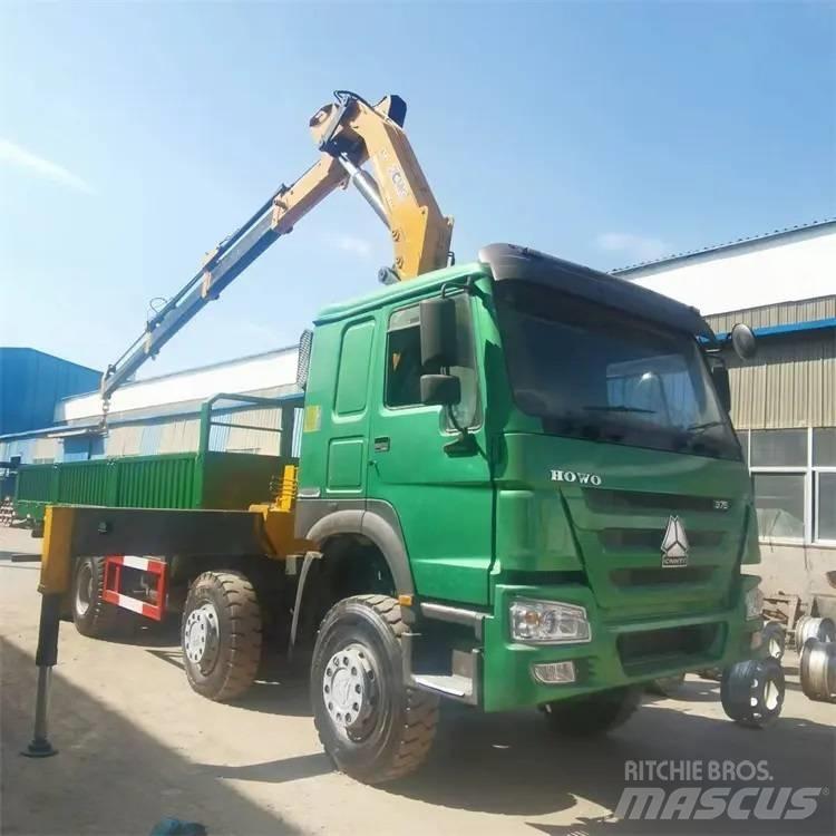 Howo 375 8x4 Camiões grua