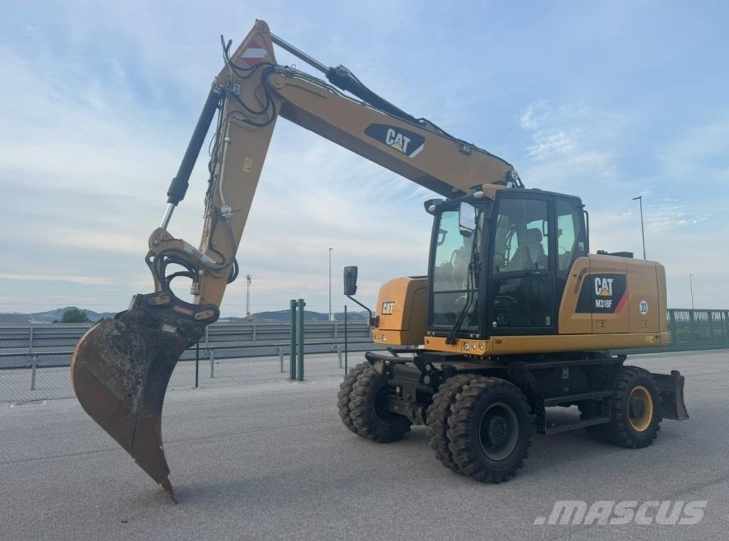 CAT M 318 F Escavadoras de rodas