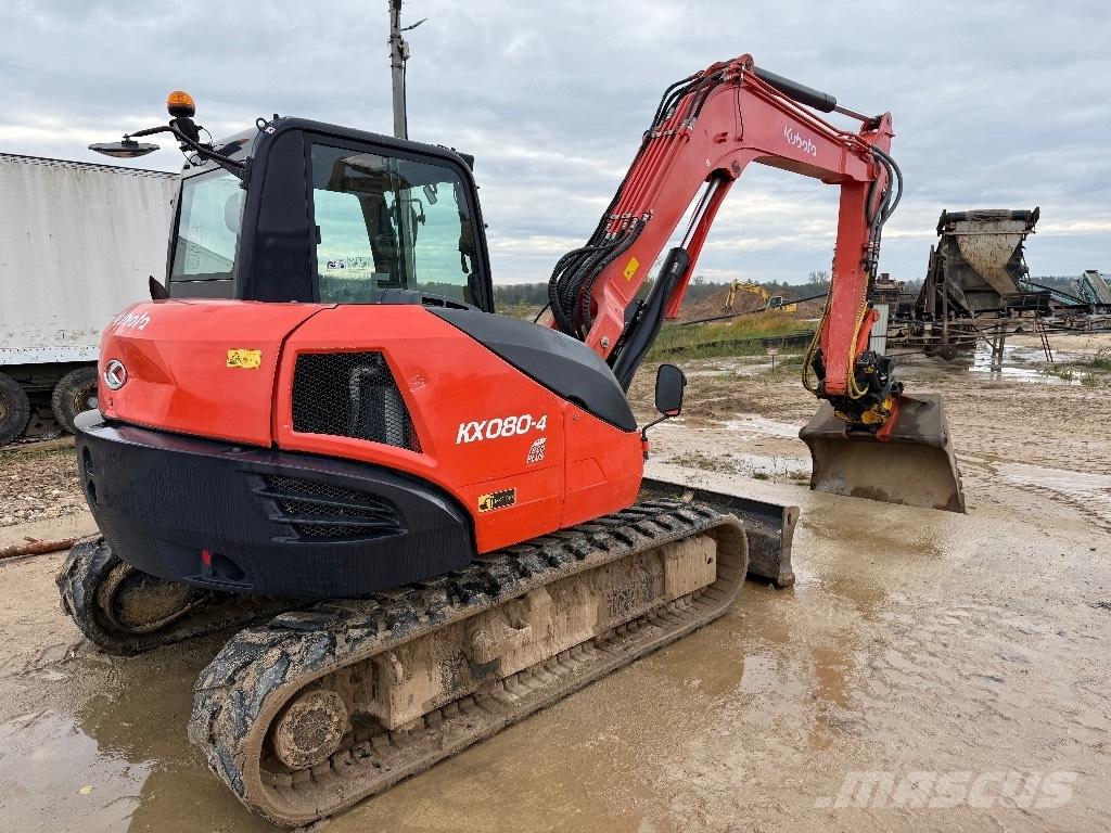 Kubota KX 080-4 Miniescavadeiras