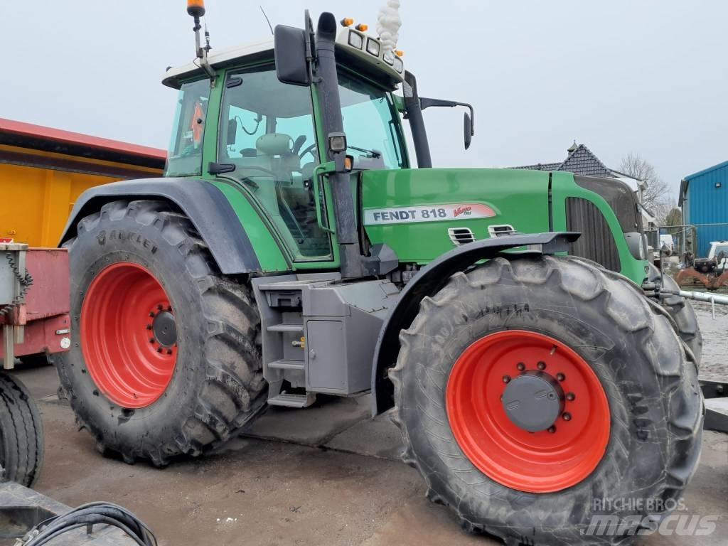 Fendt 818 Vario TMS Tratores Agrícolas usados