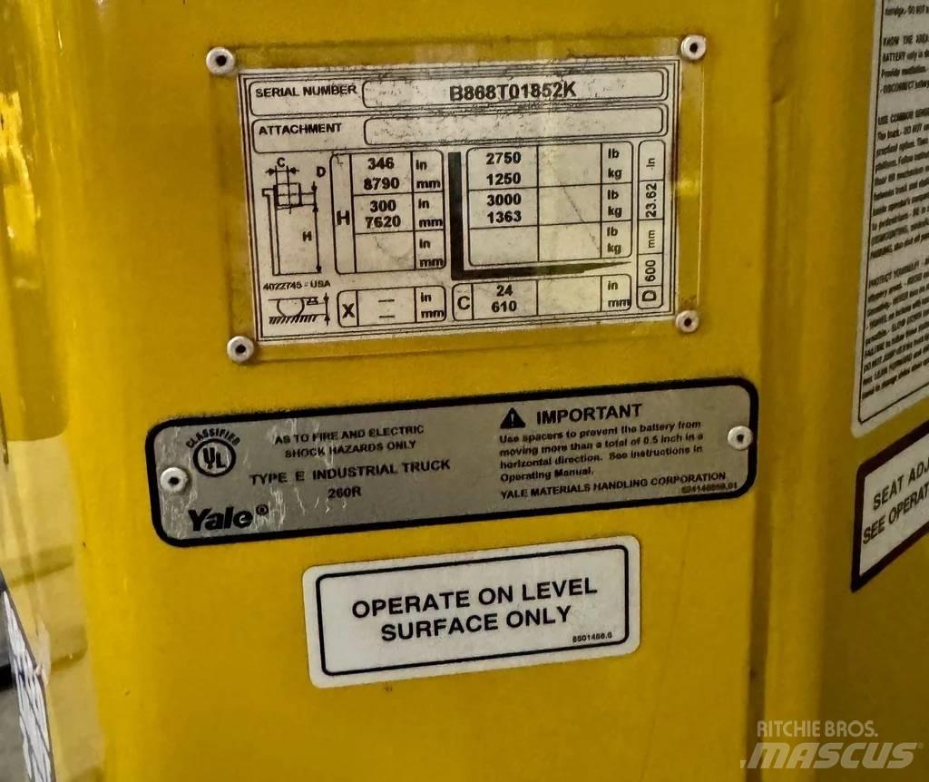 Yale NTA030SB Empilhadores eléctricos