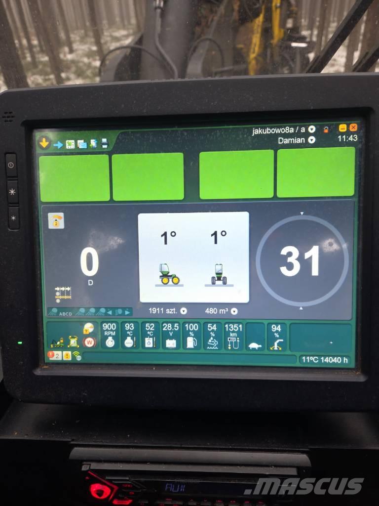 John Deere 1270 G Processadores florestais