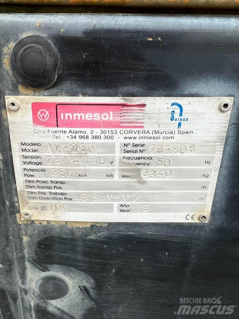 Inmesol IV-250 Geradores Diesel