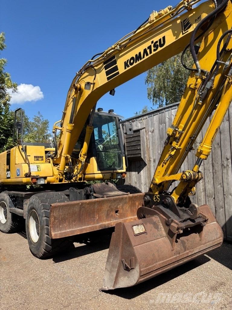Komatsu PW 130-7K Escavadoras de rodas