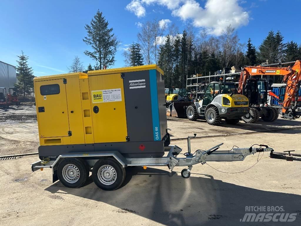 Atlas Copco QAS 60 Geradores Diesel