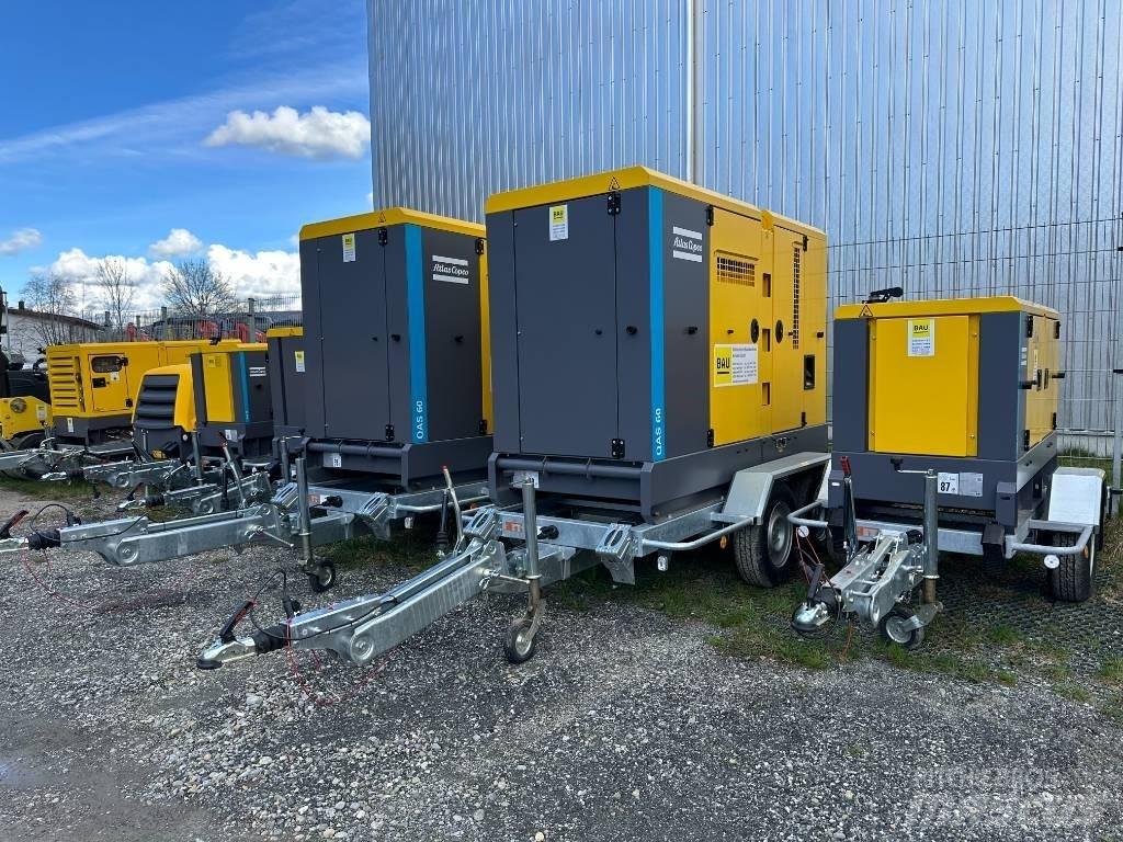 Atlas Copco QAS 60 Geradores Diesel