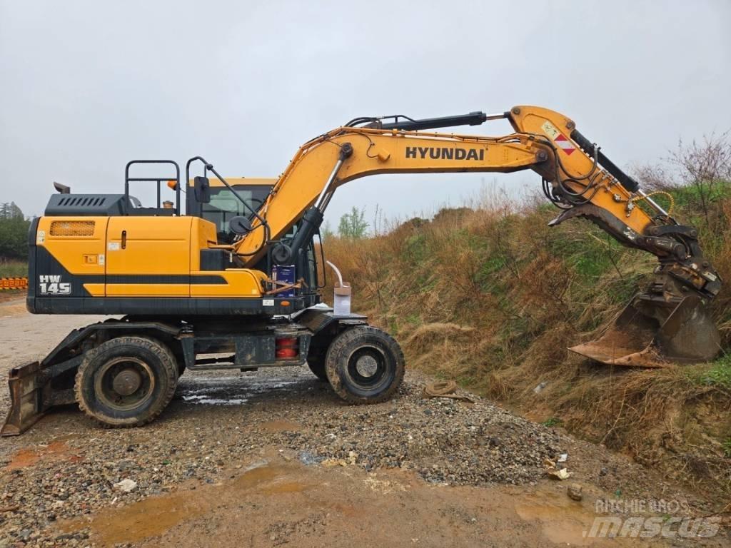 Hyundai HW 145 Escavadoras de rodas