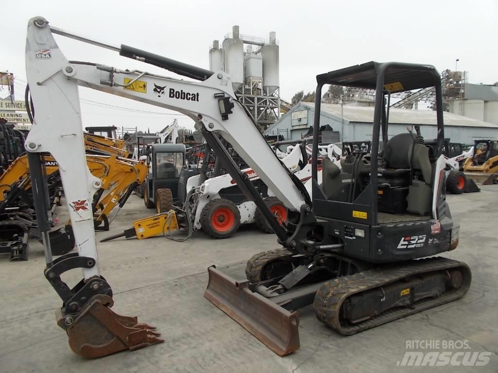 Bobcat E32i Miniescavadeiras