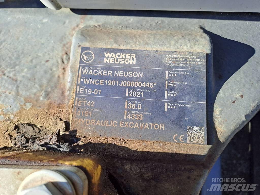 Wacker Neuson ET42 Escavadeiras de esteiras