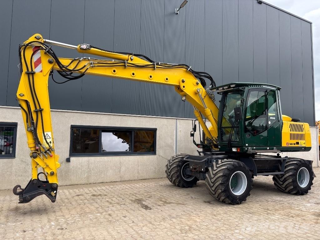 Atlas 160 W - 140 W Escavadoras de rodas